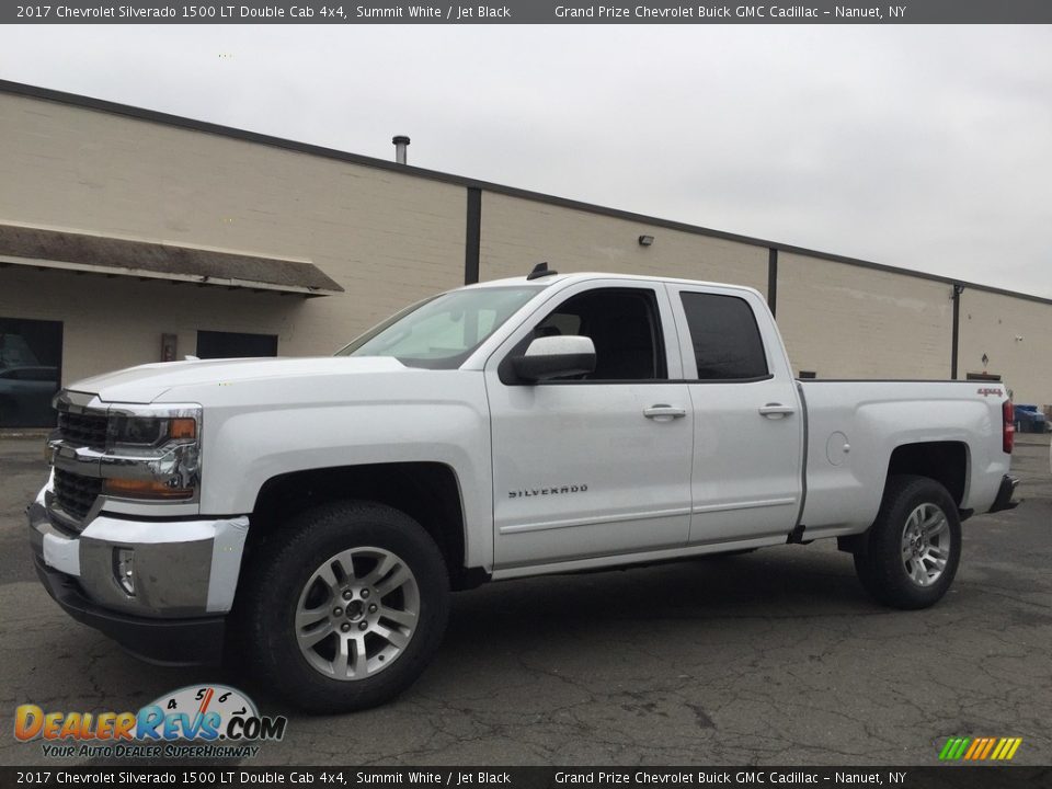 2017 Chevrolet Silverado 1500 LT Double Cab 4x4 Summit White / Jet Black Photo #1