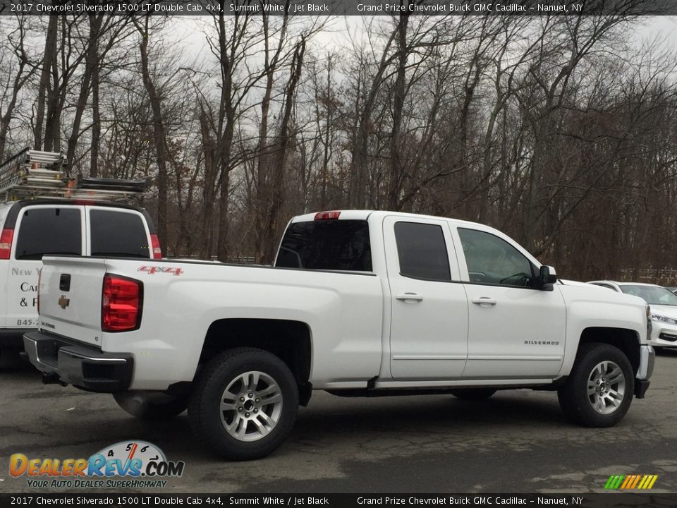 2017 Chevrolet Silverado 1500 LT Double Cab 4x4 Summit White / Jet Black Photo #4