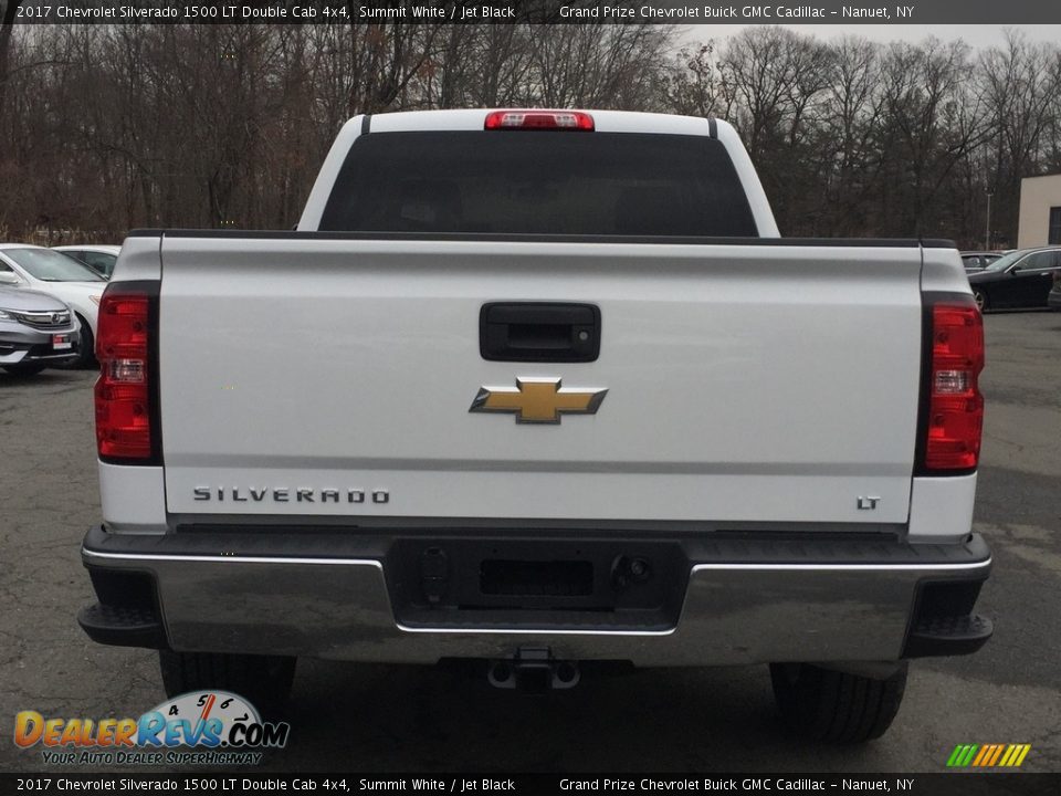 2017 Chevrolet Silverado 1500 LT Double Cab 4x4 Summit White / Jet Black Photo #5