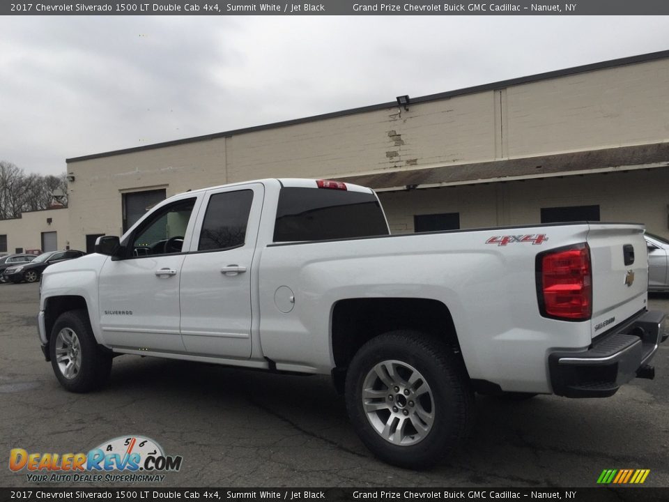 2017 Chevrolet Silverado 1500 LT Double Cab 4x4 Summit White / Jet Black Photo #6