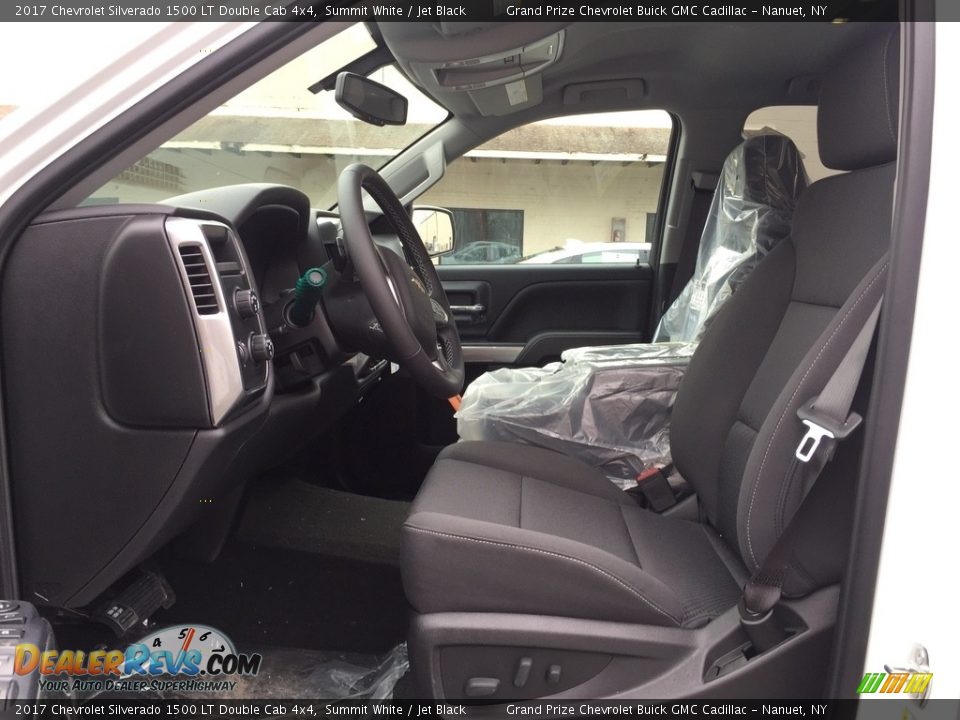 2017 Chevrolet Silverado 1500 LT Double Cab 4x4 Summit White / Jet Black Photo #7
