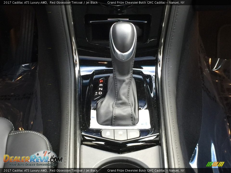 2017 Cadillac ATS Luxury AWD Red Obsession Tintcoat / Jet Black Photo #11