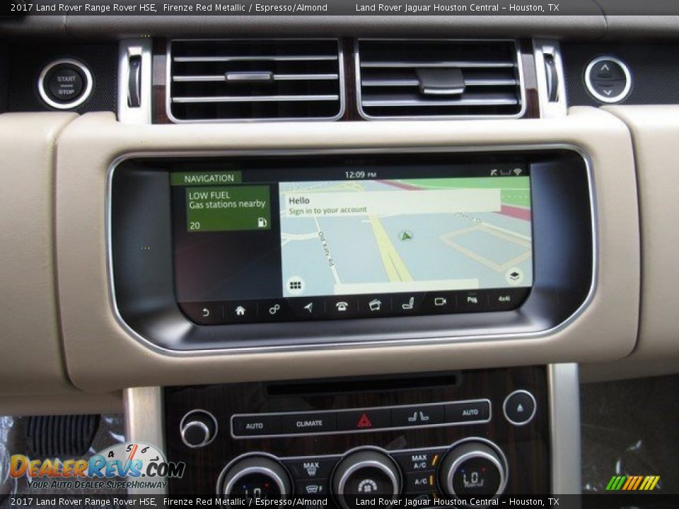 Navigation of 2017 Land Rover Range Rover HSE Photo #20