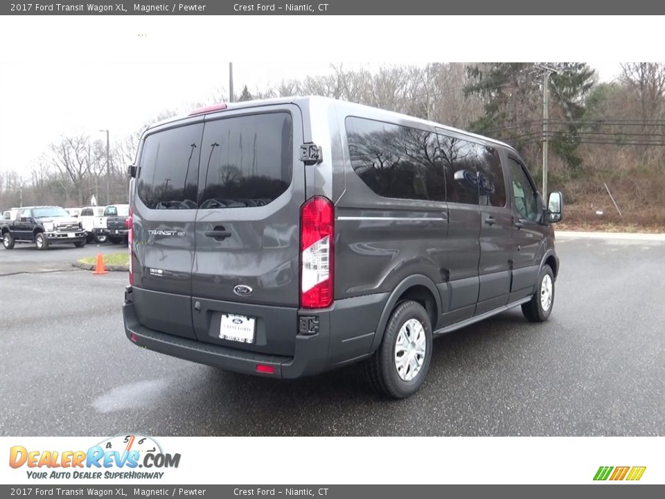 2017 Ford Transit Wagon XL Magnetic / Pewter Photo #7