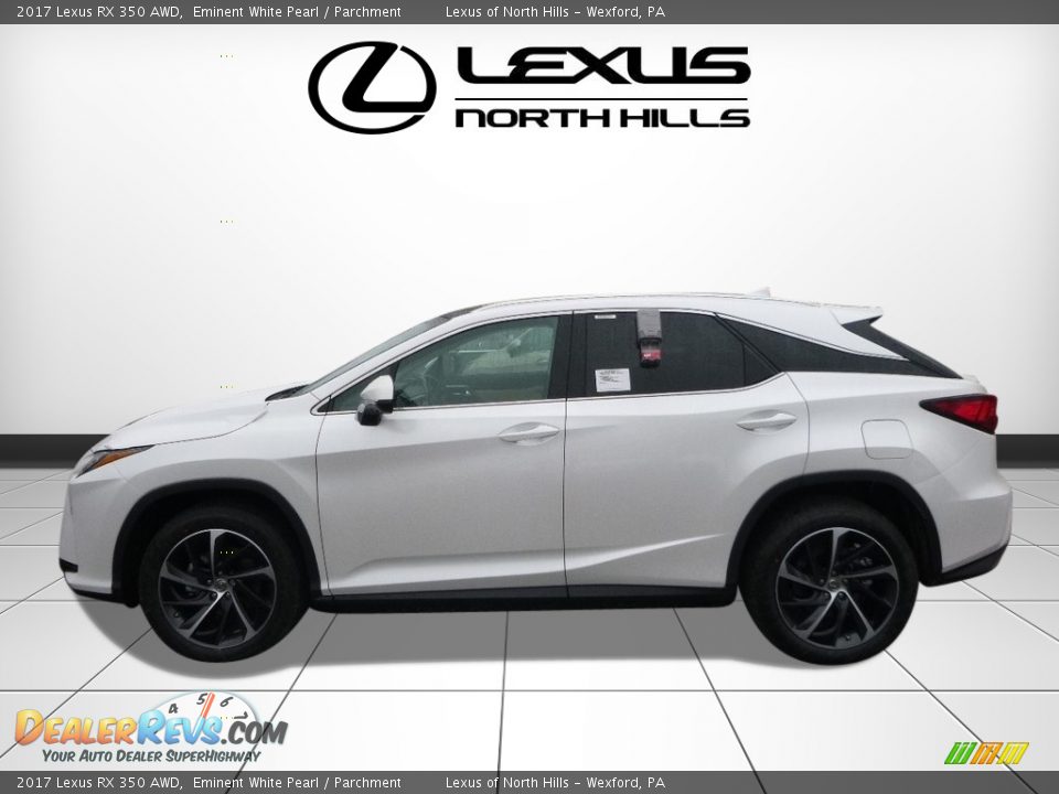 2017 Lexus RX 350 AWD Eminent White Pearl / Parchment Photo #3