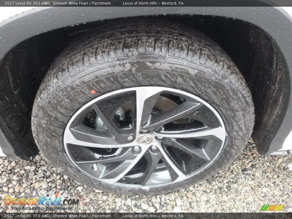 2017 Lexus RX 350 AWD Eminent White Pearl / Parchment Photo #5