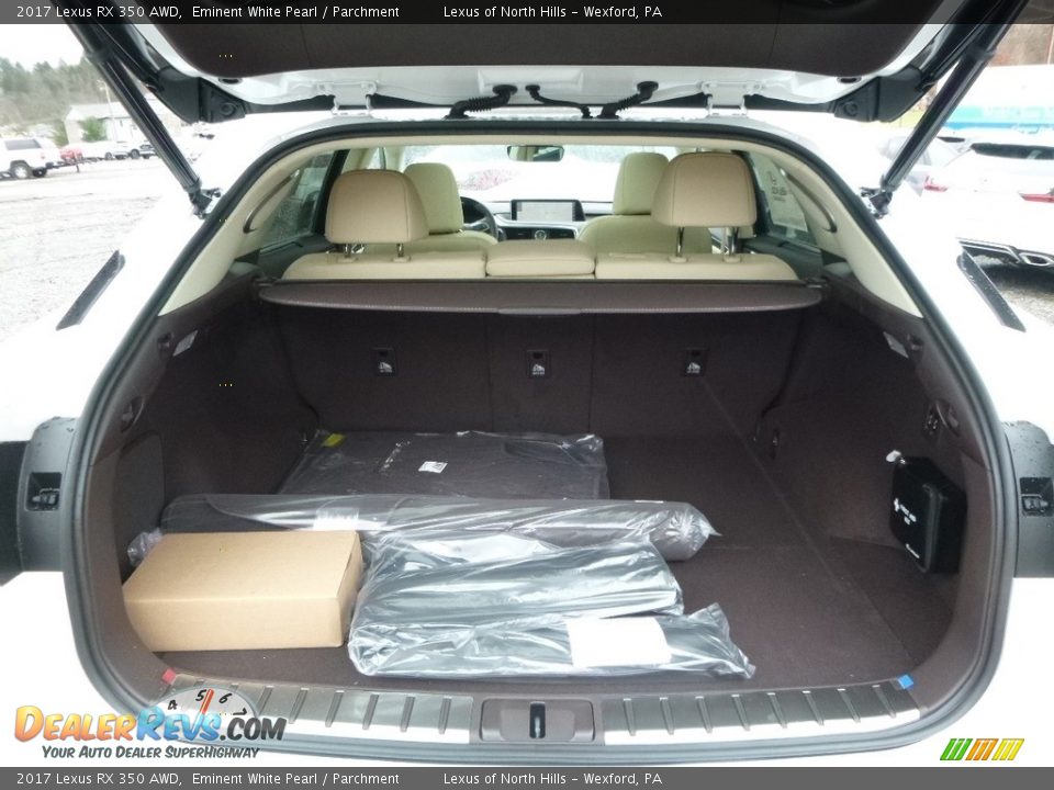 2017 Lexus RX 350 AWD Eminent White Pearl / Parchment Photo #6