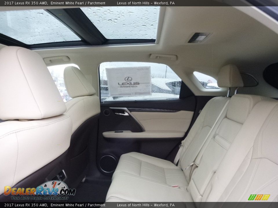 2017 Lexus RX 350 AWD Eminent White Pearl / Parchment Photo #8