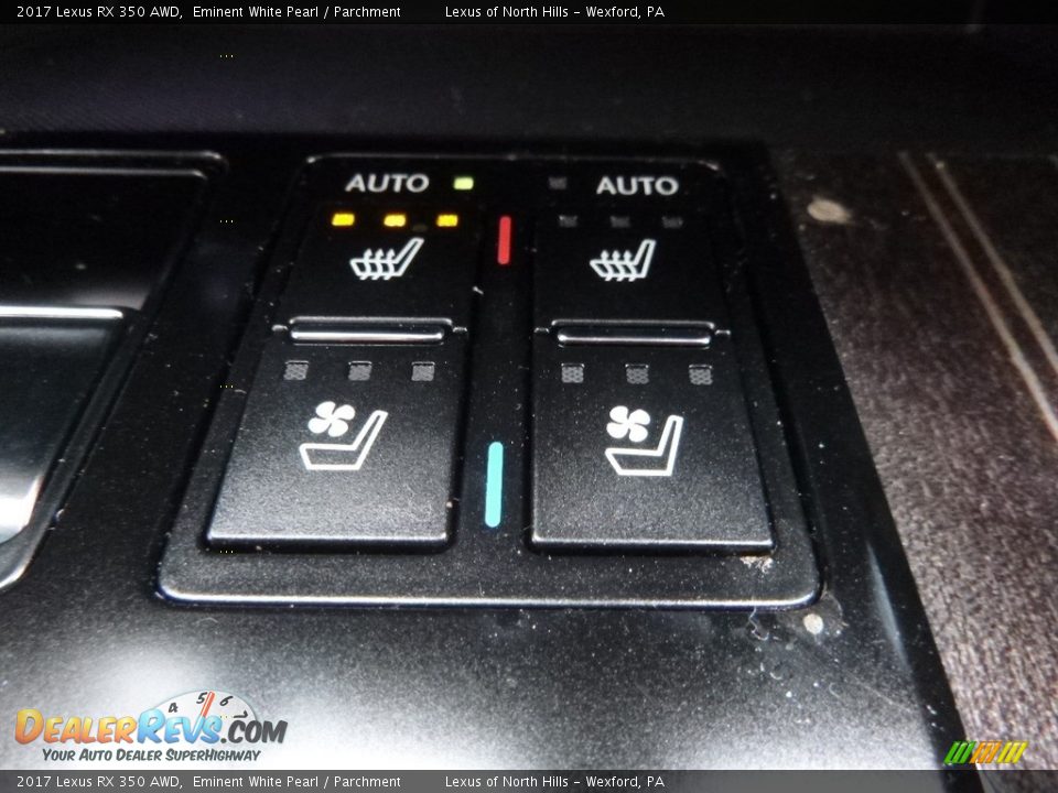 2017 Lexus RX 350 AWD Eminent White Pearl / Parchment Photo #14