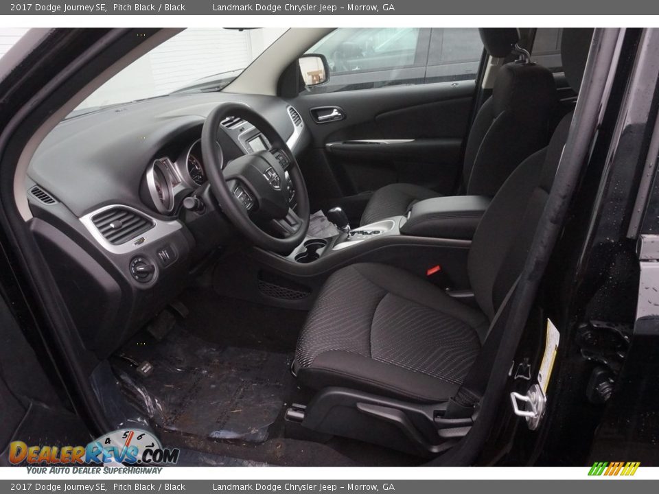 2017 Dodge Journey SE Pitch Black / Black Photo #6