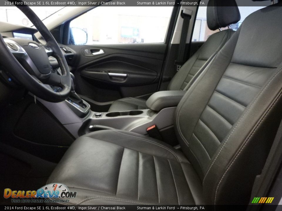 2014 Ford Escape SE 1.6L EcoBoost 4WD Ingot Silver / Charcoal Black Photo #7