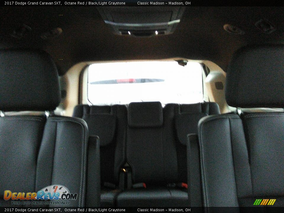 2017 Dodge Grand Caravan SXT Octane Red / Black/Light Graystone Photo #10