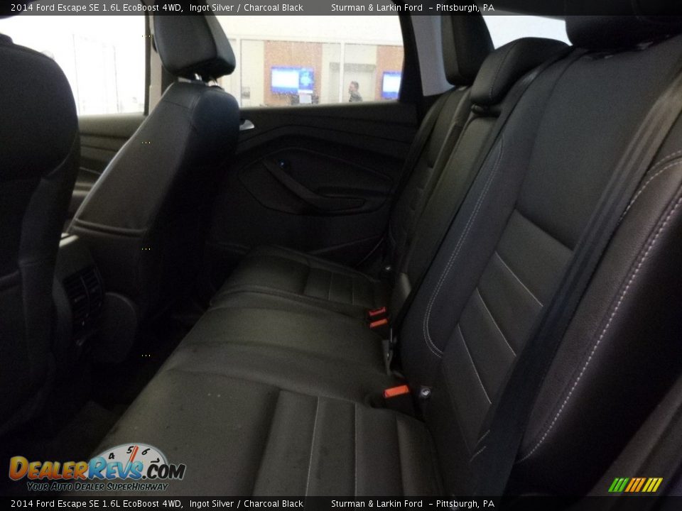 2014 Ford Escape SE 1.6L EcoBoost 4WD Ingot Silver / Charcoal Black Photo #8