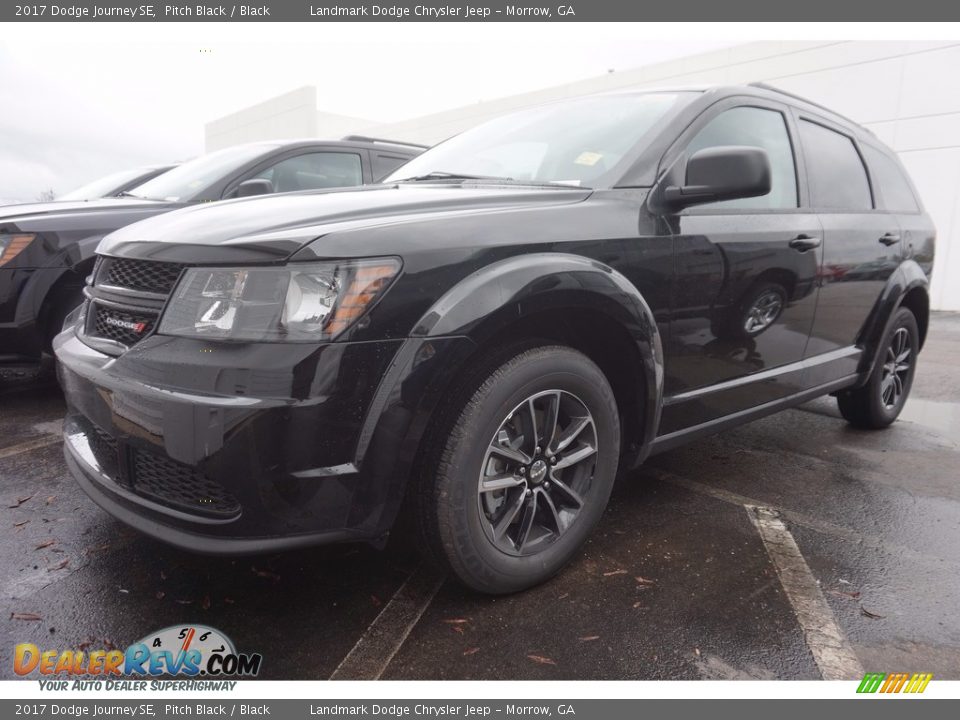 2017 Dodge Journey SE Pitch Black / Black Photo #1