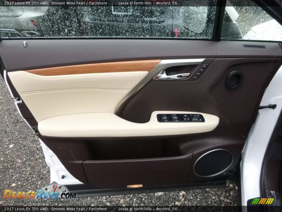 Door Panel of 2017 Lexus RX 350 AWD Photo #10