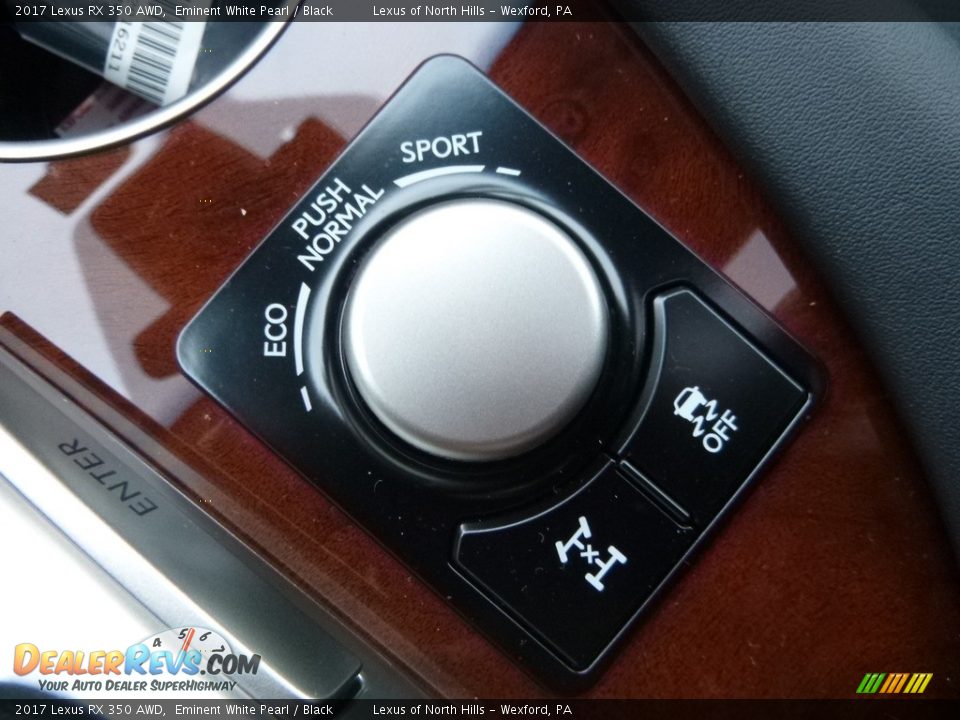 Controls of 2017 Lexus RX 350 AWD Photo #14
