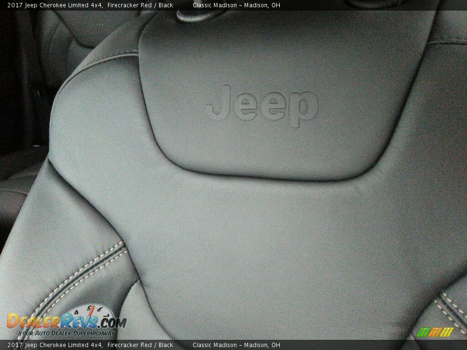 2017 Jeep Cherokee Limited 4x4 Firecracker Red / Black Photo #9