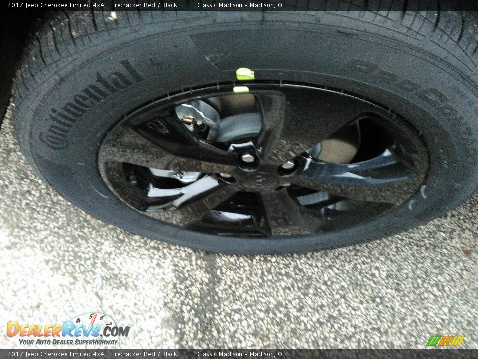 2017 Jeep Cherokee Limited 4x4 Firecracker Red / Black Photo #14