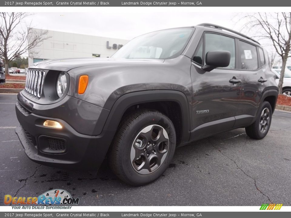 2017 Jeep Renegade Sport Granite Crystal Metallic / Black Photo #1