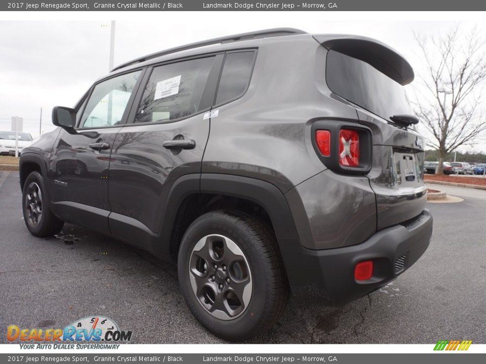 2017 Jeep Renegade Sport Granite Crystal Metallic / Black Photo #2