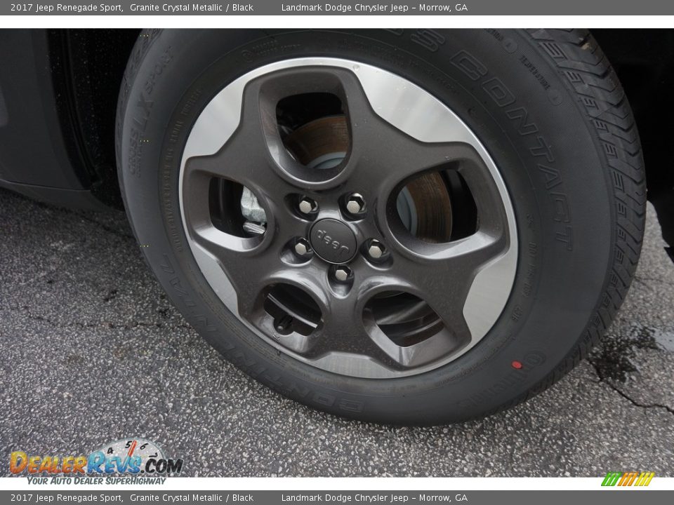 2017 Jeep Renegade Sport Granite Crystal Metallic / Black Photo #3