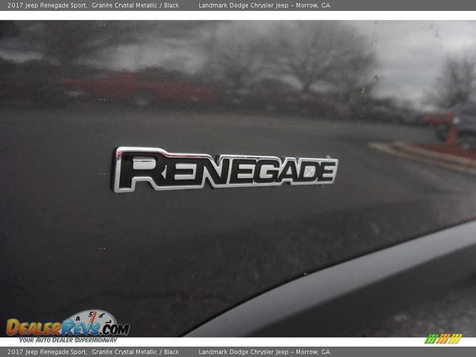 2017 Jeep Renegade Sport Granite Crystal Metallic / Black Photo #4