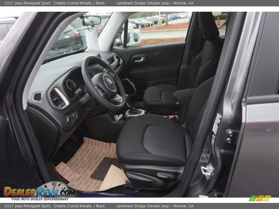 2017 Jeep Renegade Sport Granite Crystal Metallic / Black Photo #5