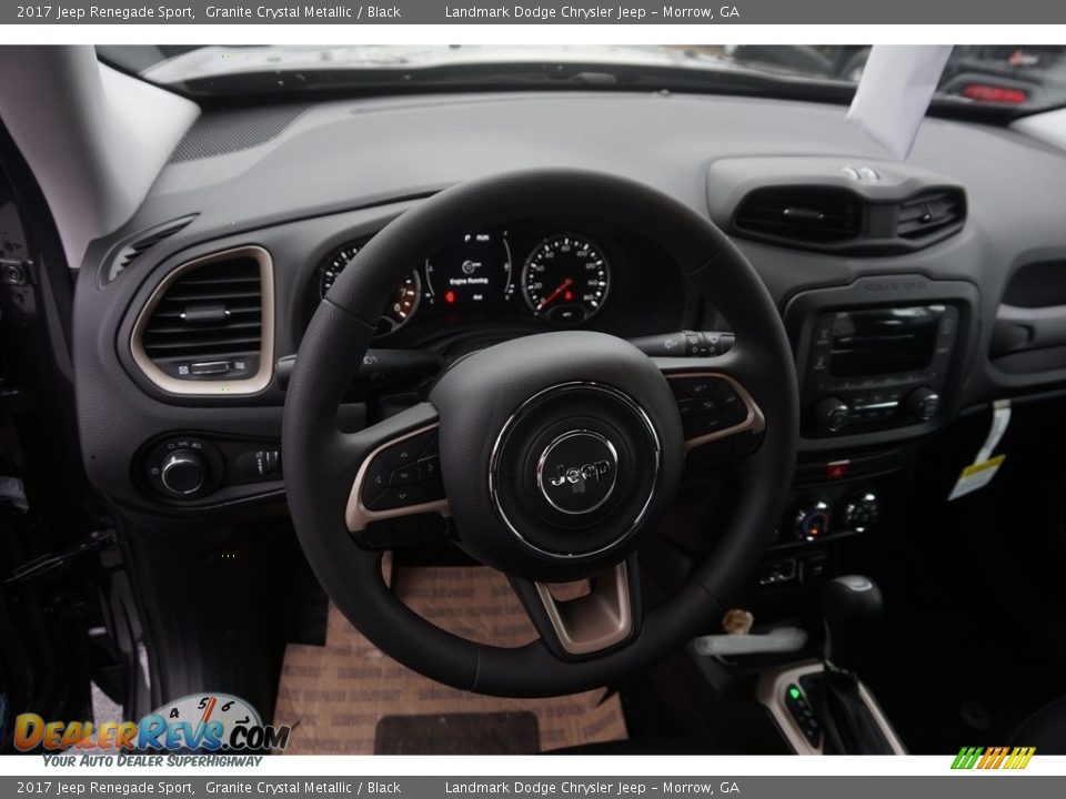 2017 Jeep Renegade Sport Granite Crystal Metallic / Black Photo #6