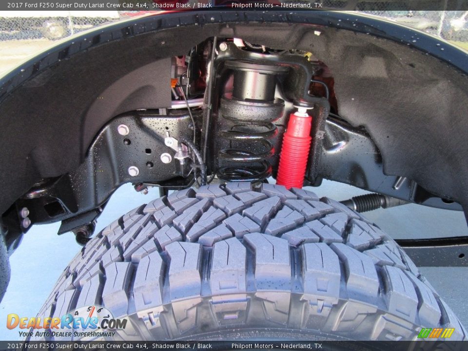 2017 Ford F250 Super Duty Lariat Crew Cab 4x4 Shadow Black / Black Photo #11