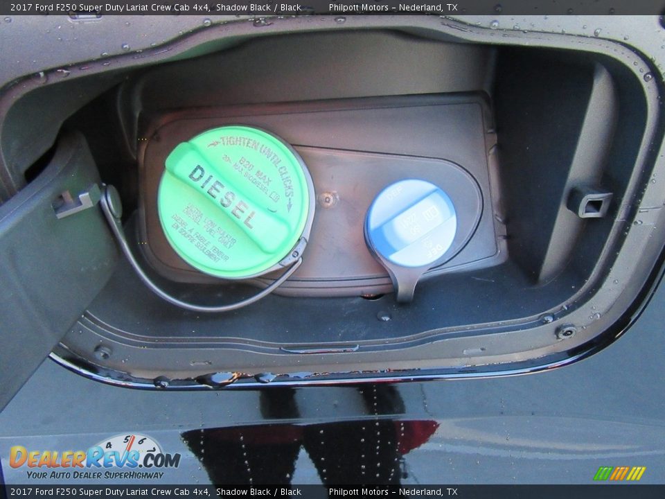 2017 Ford F250 Super Duty Lariat Crew Cab 4x4 Shadow Black / Black Photo #17