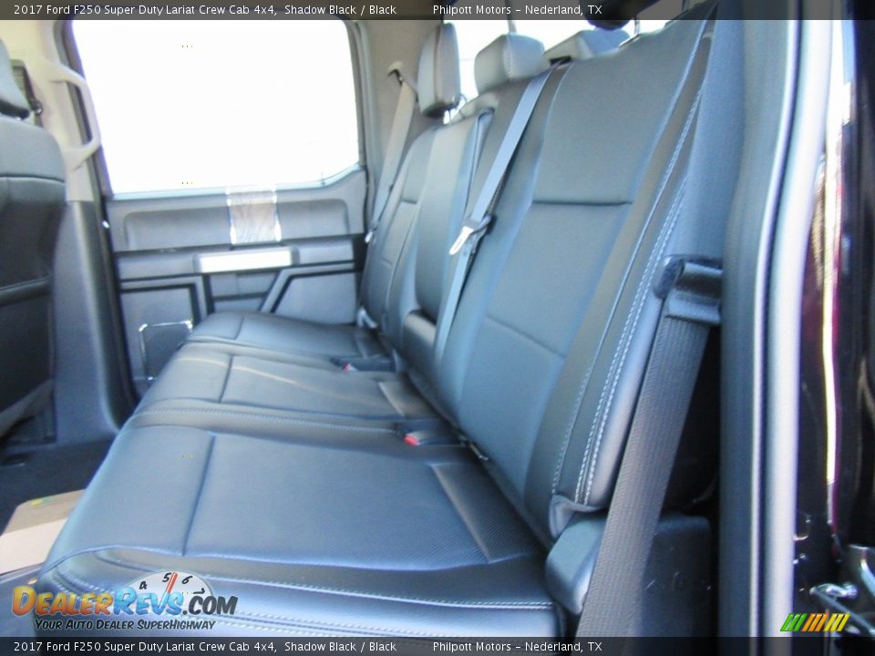 2017 Ford F250 Super Duty Lariat Crew Cab 4x4 Shadow Black / Black Photo #21