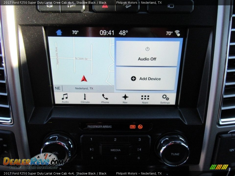2017 Ford F250 Super Duty Lariat Crew Cab 4x4 Shadow Black / Black Photo #28
