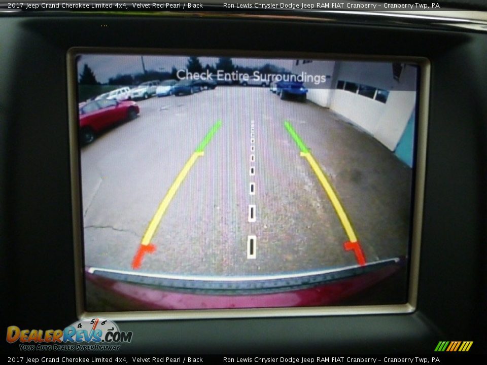 2017 Jeep Grand Cherokee Limited 4x4 Velvet Red Pearl / Black Photo #18