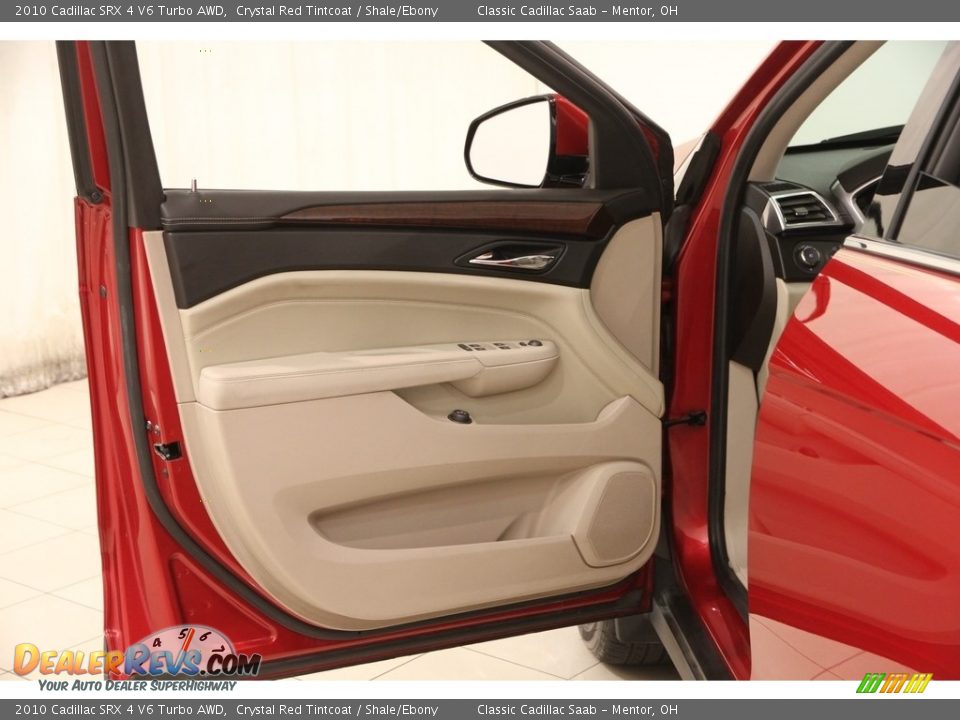 2010 Cadillac SRX 4 V6 Turbo AWD Crystal Red Tintcoat / Shale/Ebony Photo #4