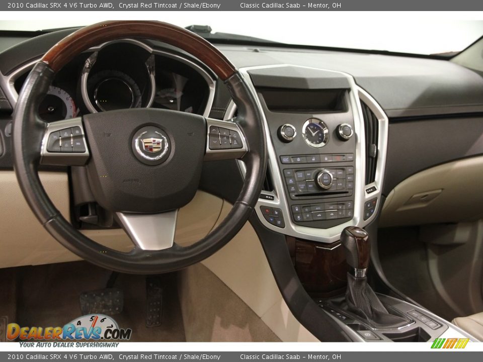 2010 Cadillac SRX 4 V6 Turbo AWD Crystal Red Tintcoat / Shale/Ebony Photo #6