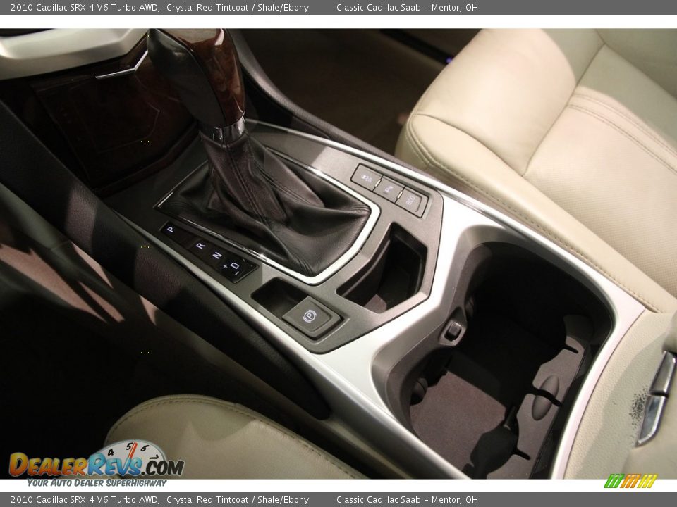 2010 Cadillac SRX 4 V6 Turbo AWD Crystal Red Tintcoat / Shale/Ebony Photo #15