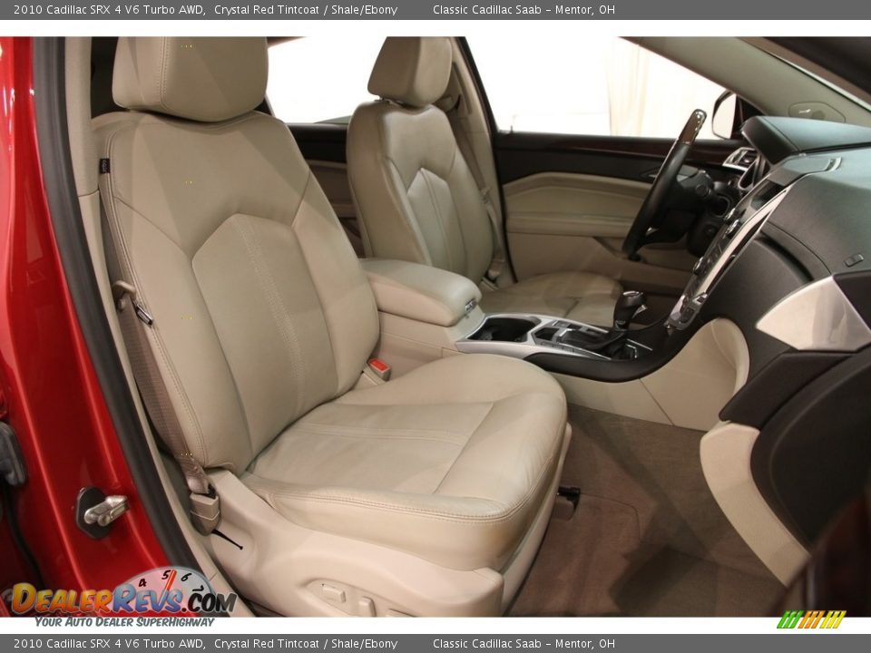2010 Cadillac SRX 4 V6 Turbo AWD Crystal Red Tintcoat / Shale/Ebony Photo #16