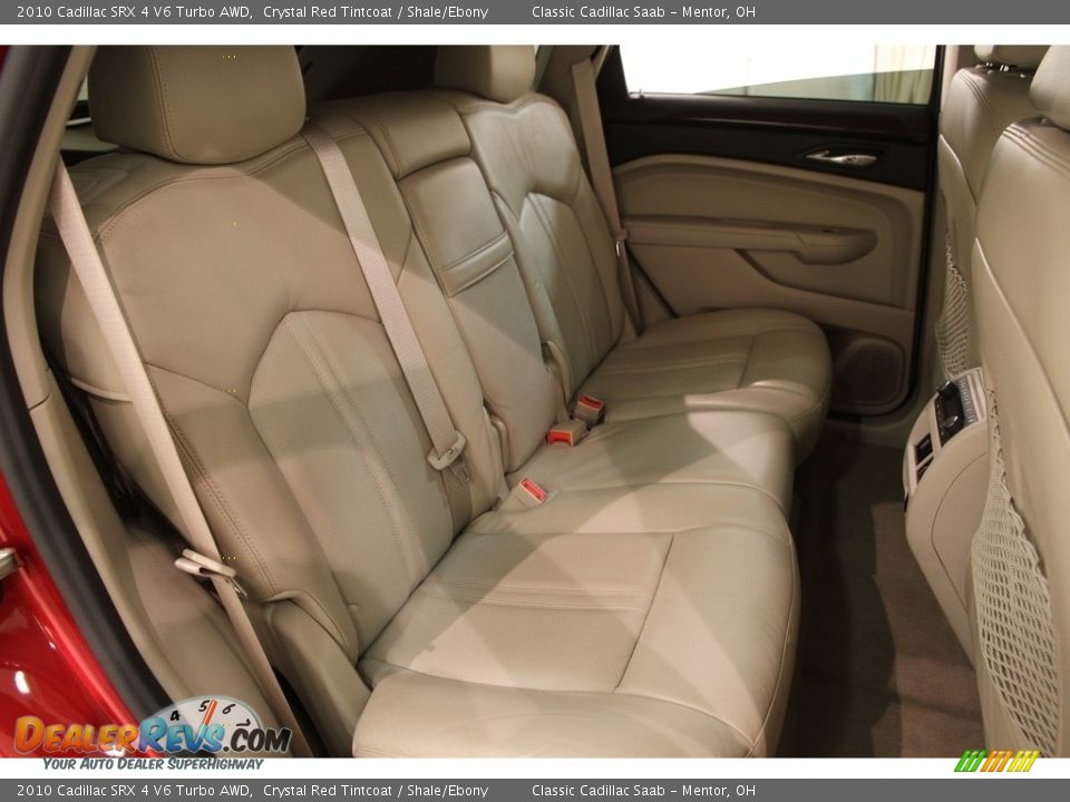 2010 Cadillac SRX 4 V6 Turbo AWD Crystal Red Tintcoat / Shale/Ebony Photo #17
