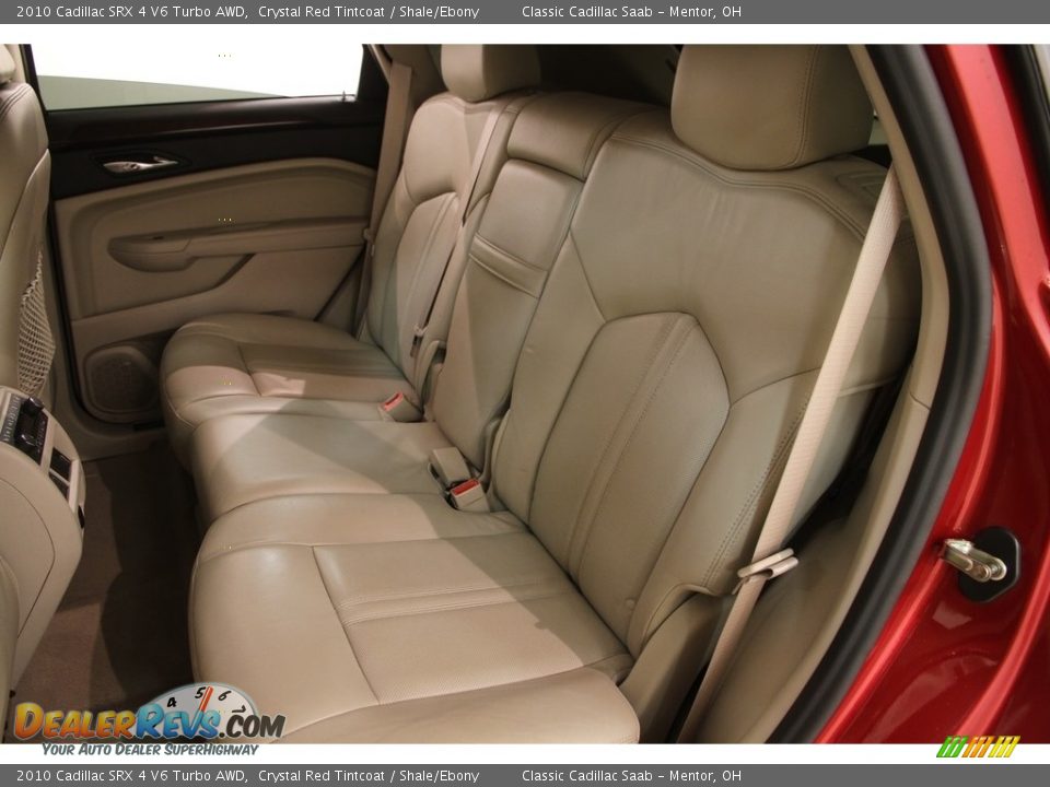 2010 Cadillac SRX 4 V6 Turbo AWD Crystal Red Tintcoat / Shale/Ebony Photo #18
