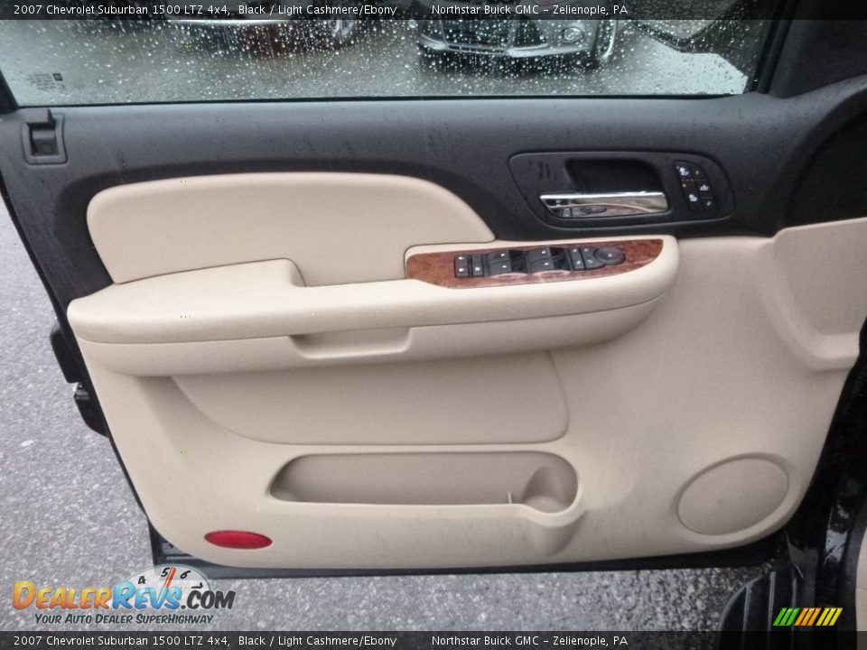 2007 Chevrolet Suburban 1500 LTZ 4x4 Black / Light Cashmere/Ebony Photo #19