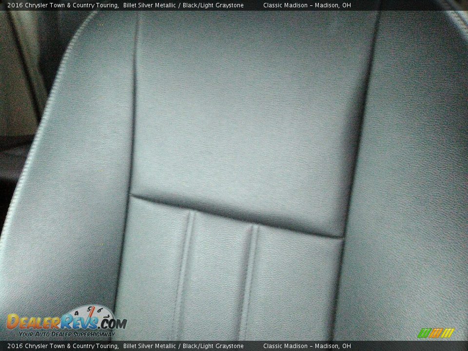 2016 Chrysler Town & Country Touring Billet Silver Metallic / Black/Light Graystone Photo #6