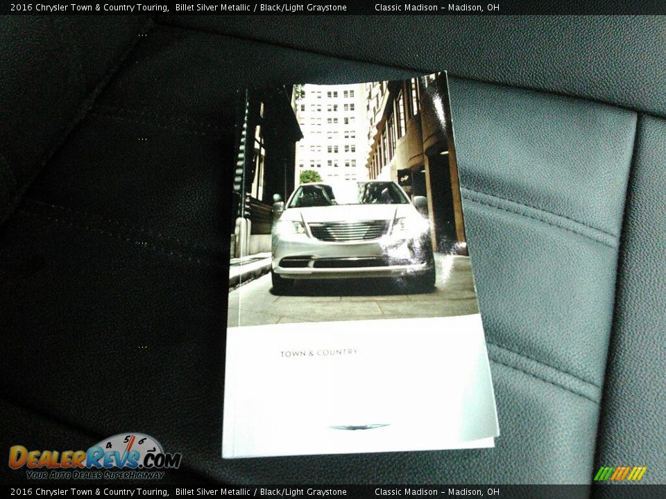 2016 Chrysler Town & Country Touring Billet Silver Metallic / Black/Light Graystone Photo #19
