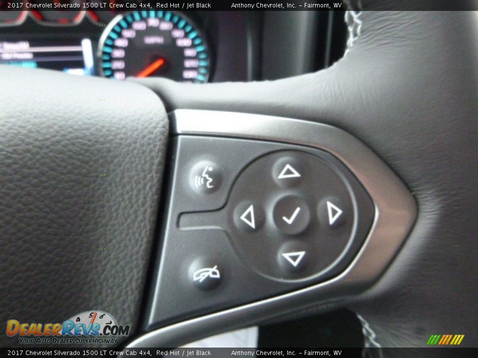 Controls of 2017 Chevrolet Silverado 1500 LT Crew Cab 4x4 Photo #18