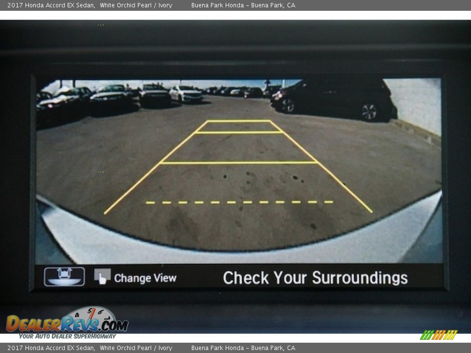 2017 Honda Accord EX Sedan White Orchid Pearl / Ivory Photo #6