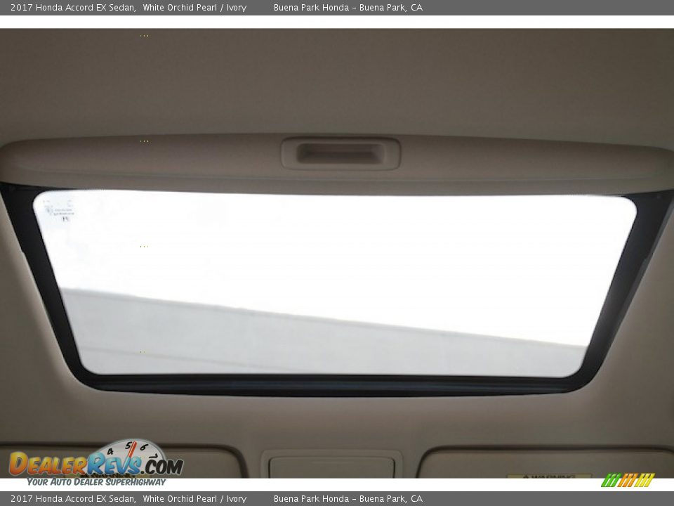 2017 Honda Accord EX Sedan White Orchid Pearl / Ivory Photo #14