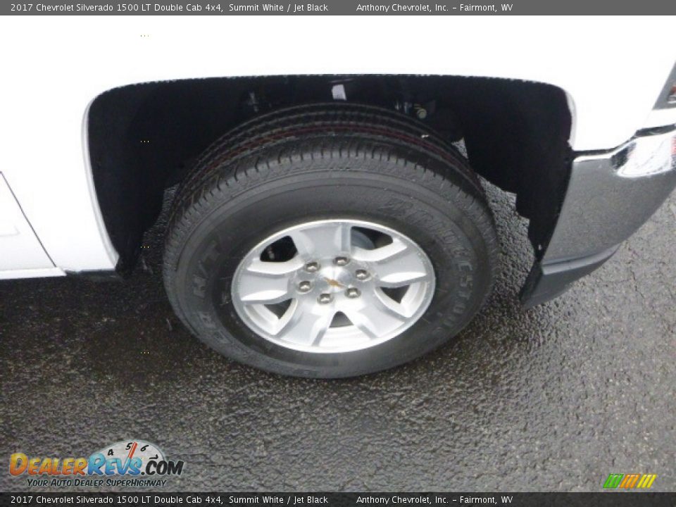 2017 Chevrolet Silverado 1500 LT Double Cab 4x4 Summit White / Jet Black Photo #2