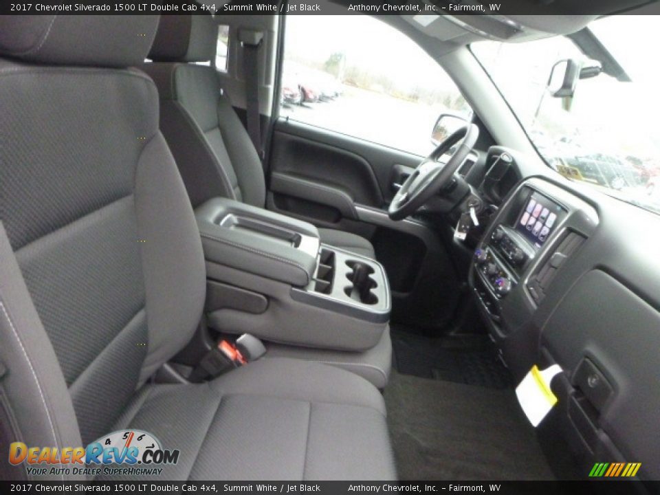 2017 Chevrolet Silverado 1500 LT Double Cab 4x4 Summit White / Jet Black Photo #3