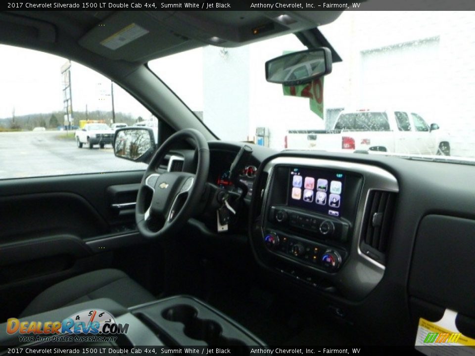 2017 Chevrolet Silverado 1500 LT Double Cab 4x4 Summit White / Jet Black Photo #4