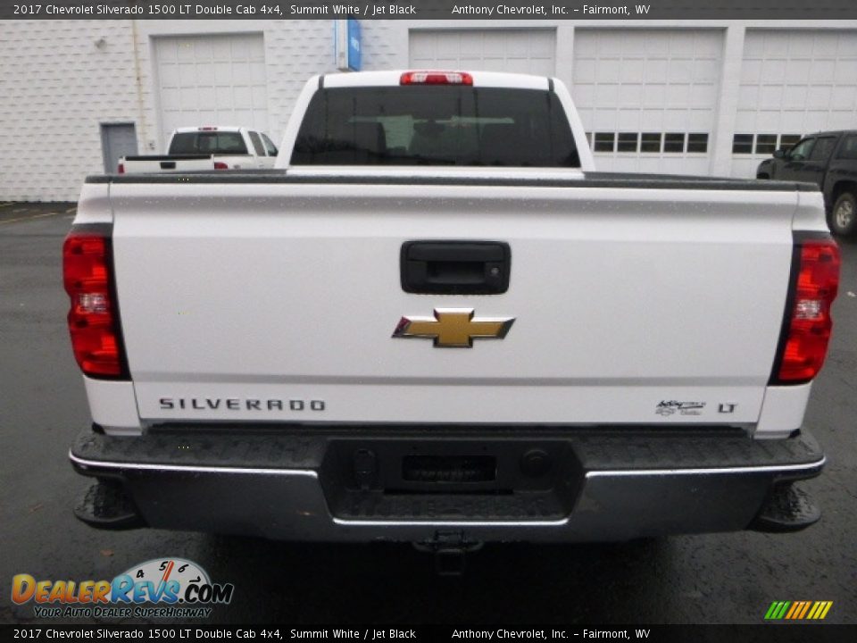 2017 Chevrolet Silverado 1500 LT Double Cab 4x4 Summit White / Jet Black Photo #9