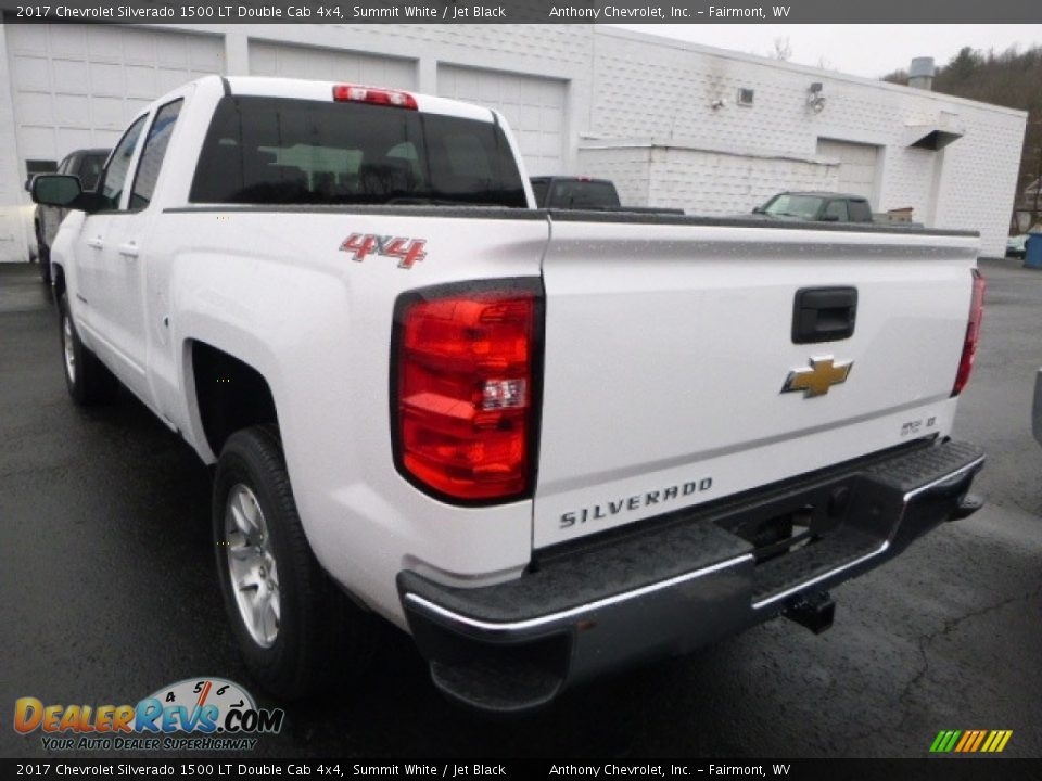 2017 Chevrolet Silverado 1500 LT Double Cab 4x4 Summit White / Jet Black Photo #10
